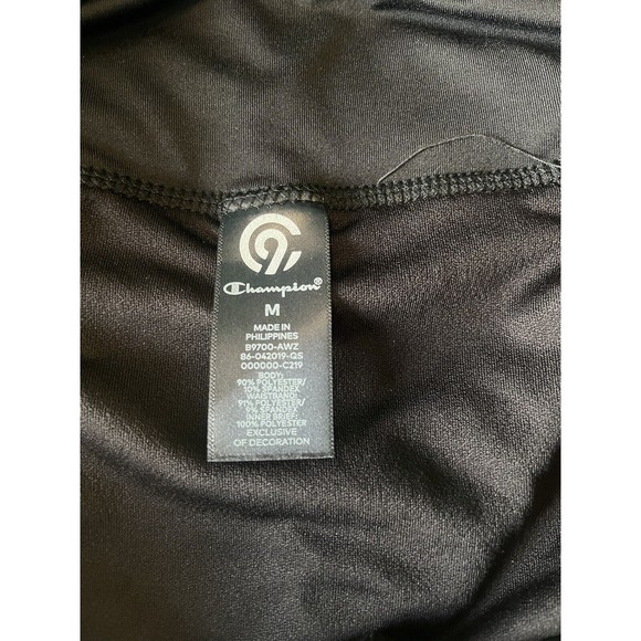Champion Womens Running Shorts Black Size M Lightly Worn - Picture 3 of 5